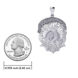 Admiration towards the Tree of Life creation ~ 14K White Gold Jewelry Pendant WPD974 - Jewelry