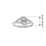 Celtic Infinity Knot Solid Gold Ring GRI2616