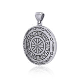 Wheel of the Year Silver Pendant TPD232 - Jewelry