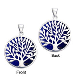 Tree of Life Sterling Silver Double Sided Pendant TPD3257-MOD