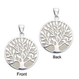 Tree of Life Sterling Silver Double Sided Pendant TPD3257-MOD