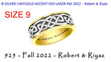 Ring Size 9.0   – 925 – Fall 2022 – Robert & Riyaz $190.38