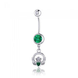 Claddagh Navel Body Jewelry BJ068 - Jewelry