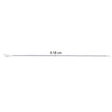 Snake Sterling Silver Chain CH3930 - Jewelry