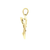 Celtic Shark Solid Gold Pendant GPD066 - Jewelry