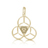 Be Your Own Captain Solid Gold Pendant by Sibylle Grummes Unruh GPD3981 by GPD3981