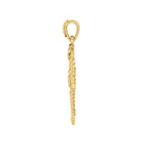 Seahorse Filigree Pendant in 14k Gold GPD5147 - Jewelry