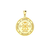 Sigil of the Archangel Raziel Solid Gold Pendant (Small) GPD5485 - Jewelry