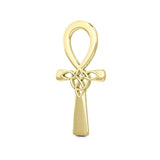 Celtic Ankh Solid Gold Pendant GPD5664 - Jewelry