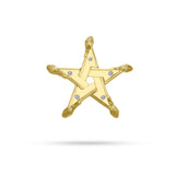 Colgante de escoba dorada GPD875