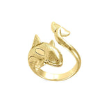 Orca Whale Solid Gold Wrap Ring GRI1807