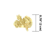 Dragon Wrap Solid 14 Gold Ring GTR1504 - Jewelry