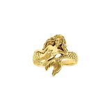 Mermaid Solid Gold Ring GTR3356 - Jewelry