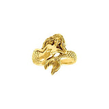 Mermaid Solid Gold Ring GTR3356 - Jewelry