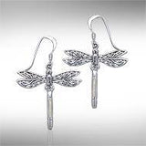 Dragonfly Silver Earrings JE183 - Jewelry