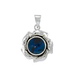 Dolphins Sterling Silver Pendant JP029 - Jewelry