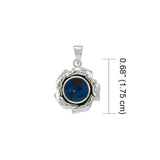 Dolphins Sterling Silver Pendant JP029 - Jewelry