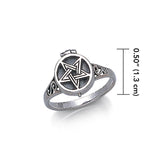Silver The Star Ring JR271 - Jewelry