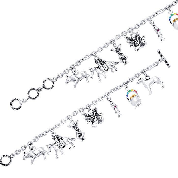 Danu Irish Pride Charm Bracelet MBL118 - Jewelry
