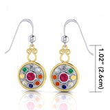 Ketu Moon's South Node Earrings MER1342 - Jewelry