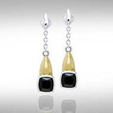 Blaque Square Earrings MER402 - Jewelry