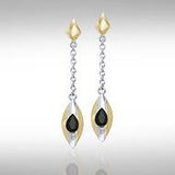 Blaque Pendant Earrings MER405 - Jewelry