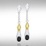 Blaque Pendant Earrings MER406 - Jewelry