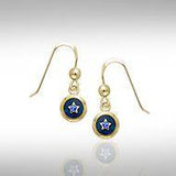 Star Spiritual Eye Earrings MER897 - Jewelry