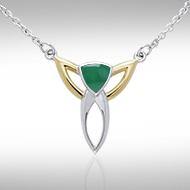 Blaque Triangle Necklace MNC096 - Jewelry