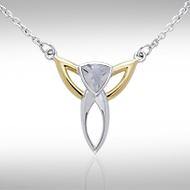Blaque Triangle Necklace MNC096 - Jewelry