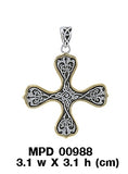 Elaborate Celtic Knotwork Cross MPD988