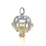 Tree of Life Silver and Gold Pendant MPD1096 - Jewelry