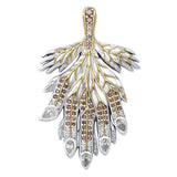 Hold my precious hand ~ Dali-inspired fine Sterling Silver Jewelry Pendant in 18k Gold accent MPD2649 - Jewelry