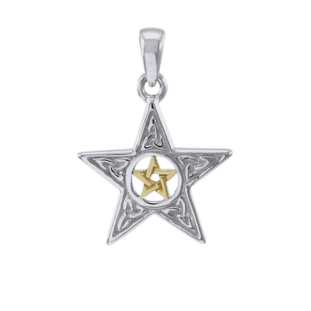 Trinity Knot Silver and Gold The Star MPD4260 - Jewelry