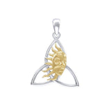 Celtic Sun Triquetra Pendant MPD4303 - Jewelry