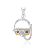 Memorable Sea Experience with a Dive Mask ~ Sterling Silver Pendant MPD694 - Jewelry
