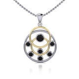 Blaque Circles Pendant MPD714 - Jewelry