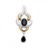 Blaque Interwoven Pendant MPD816 - Jewelry