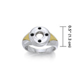 Blaque Circular Ring MRI448 - Jewelry