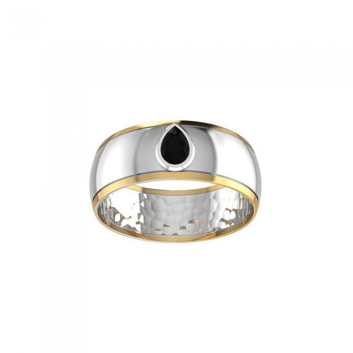 Blaque Teardrop Solitare Ring MRI477 - Jewelry