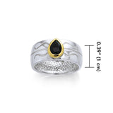 Blaque Teardrop Solitare Ring MRI480 - Jewelry