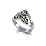 Braided Celtic Trinity Knot Ring MRI657 - Jewelry