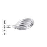 Thick Triple Ring NR012 - Jewelry