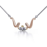 Claddagh Three Tone Necklace OTN057 - Jewelry