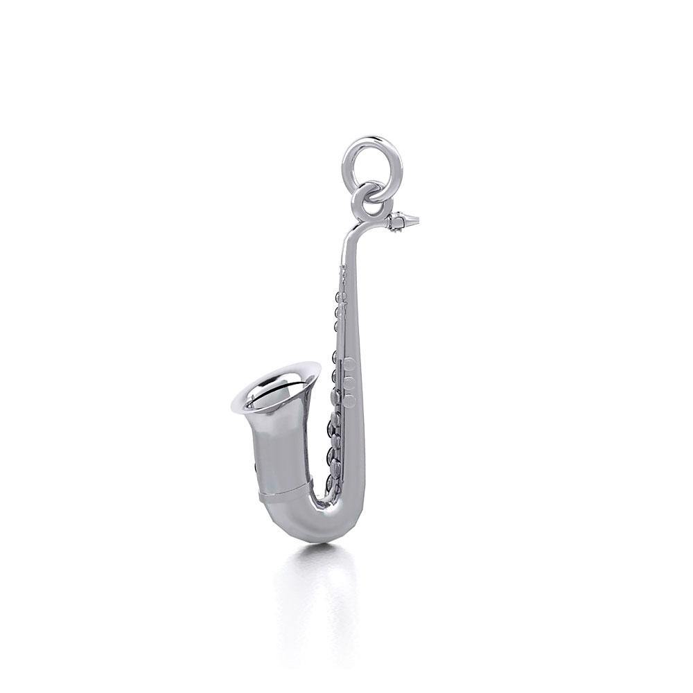 Saxophone Silver Charm SC517 - Jewelry