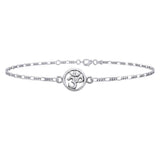 Om Meditation Anklet TAL053 - Jewelry