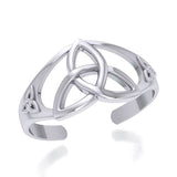 Celtic Triquetra Knot Silver Bracelet TBA004