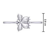 In Awe of the Victorian Butterfly ~ Sterling Silver Jewelry Lock Bracelet TBA171 - Jewelry