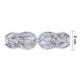 Archangel Michael Sterling Silver Cuff Bracelet TBA284 - Jewelry