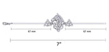 Triquetra and Celtic Horse Silver Cuff Bracelet TBA288 - Jewelry